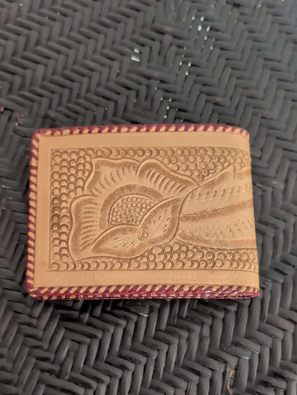 Unbranded Hand Tooled Mexico Wallet